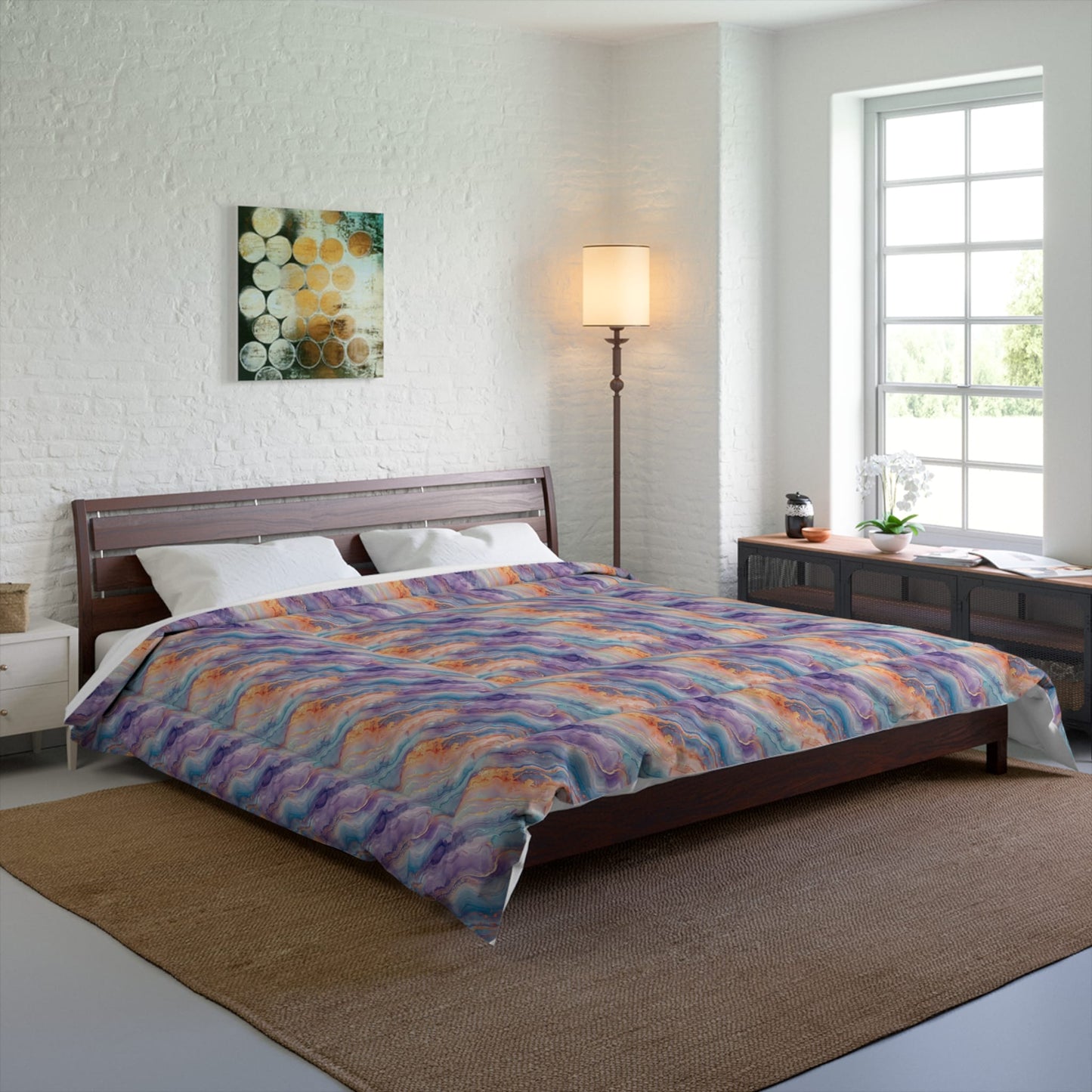 Dreamwave Marble Comforter