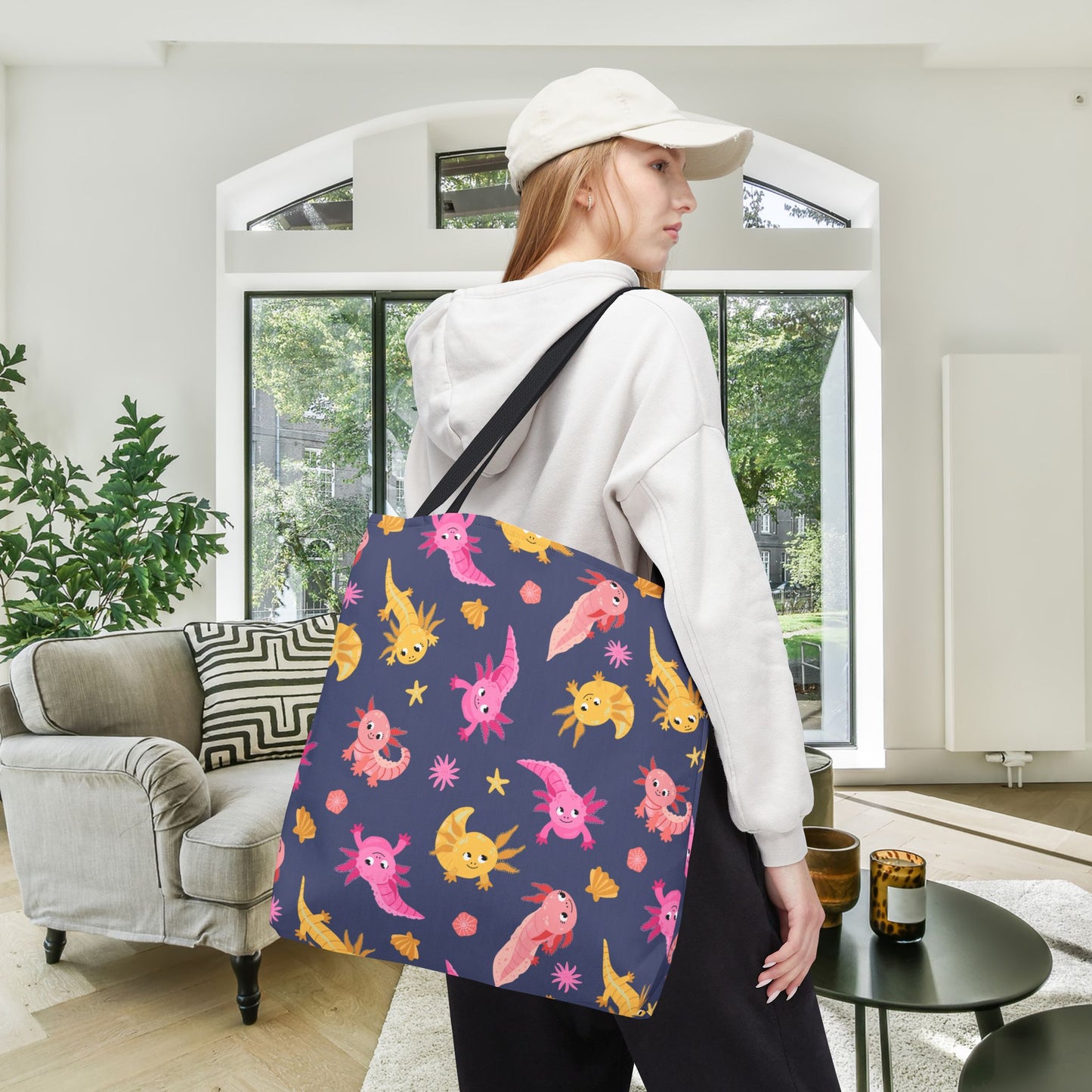 AxoDreams Canvas Tote Bag
