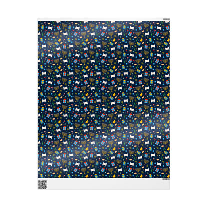 Shine & Celebrate Hanukkah Wrapping Paper