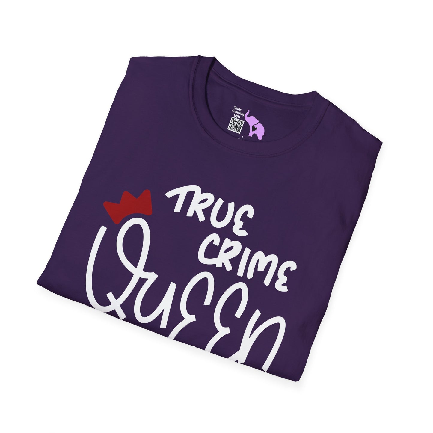 True Crime Queen Adult T-shirt