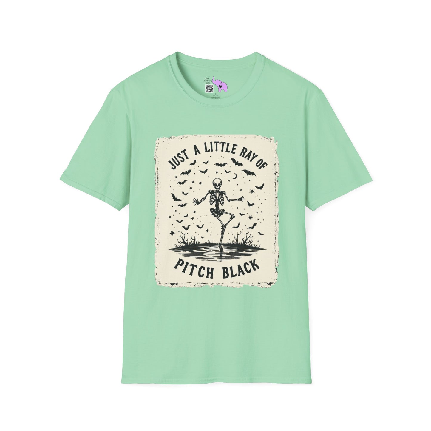 Just A Little Ray of Pitch Black Adult T-shirt