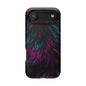 Pink Orchid Feathers MagSafe® Compatible Tough Case for iPhone