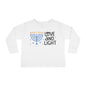 Hanukkah Love & Light Toddler Long Sleeve Tee