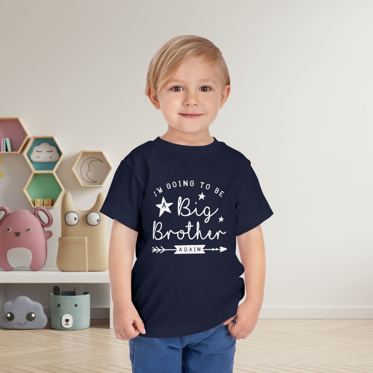 I'm Going To Be A Big Brother Again Toddler Tee