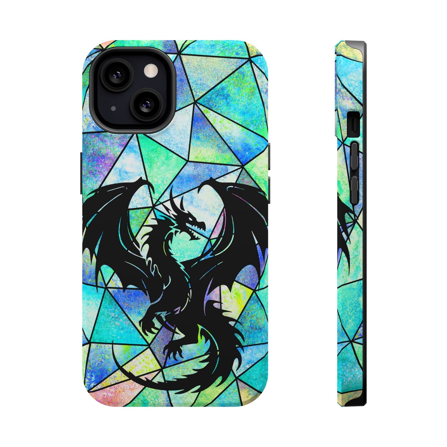 Beautiful Majestic Dragon Silhouette MagSafe® Compatible Tough Case for iPhone