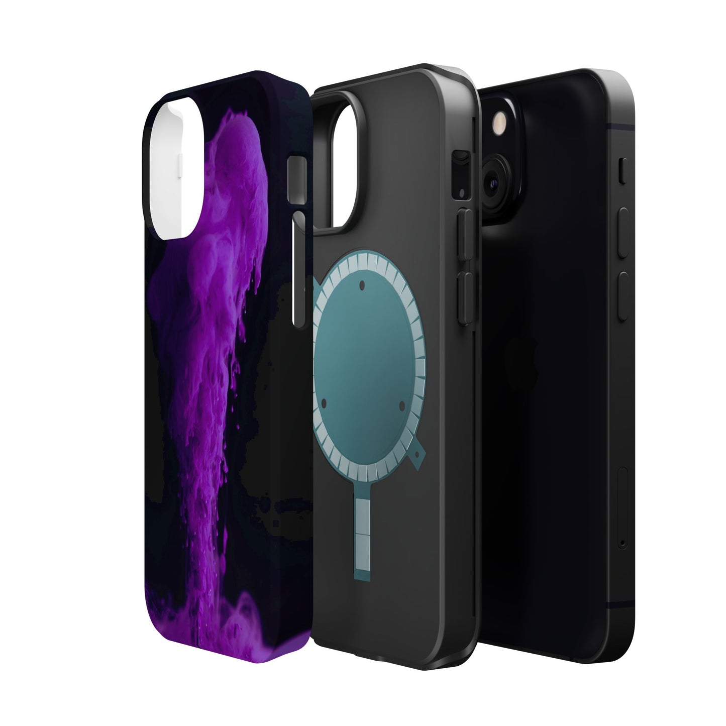 Purple Cloud MagSafe® Compatible Tough Case for iPhone