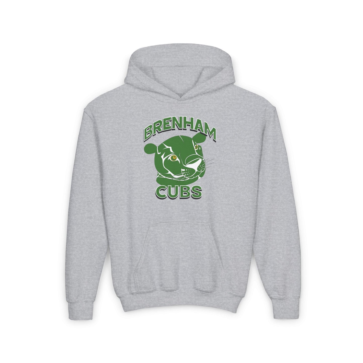 Brenham Cubs w/Mascot Youth Heavy Blend Hoodie