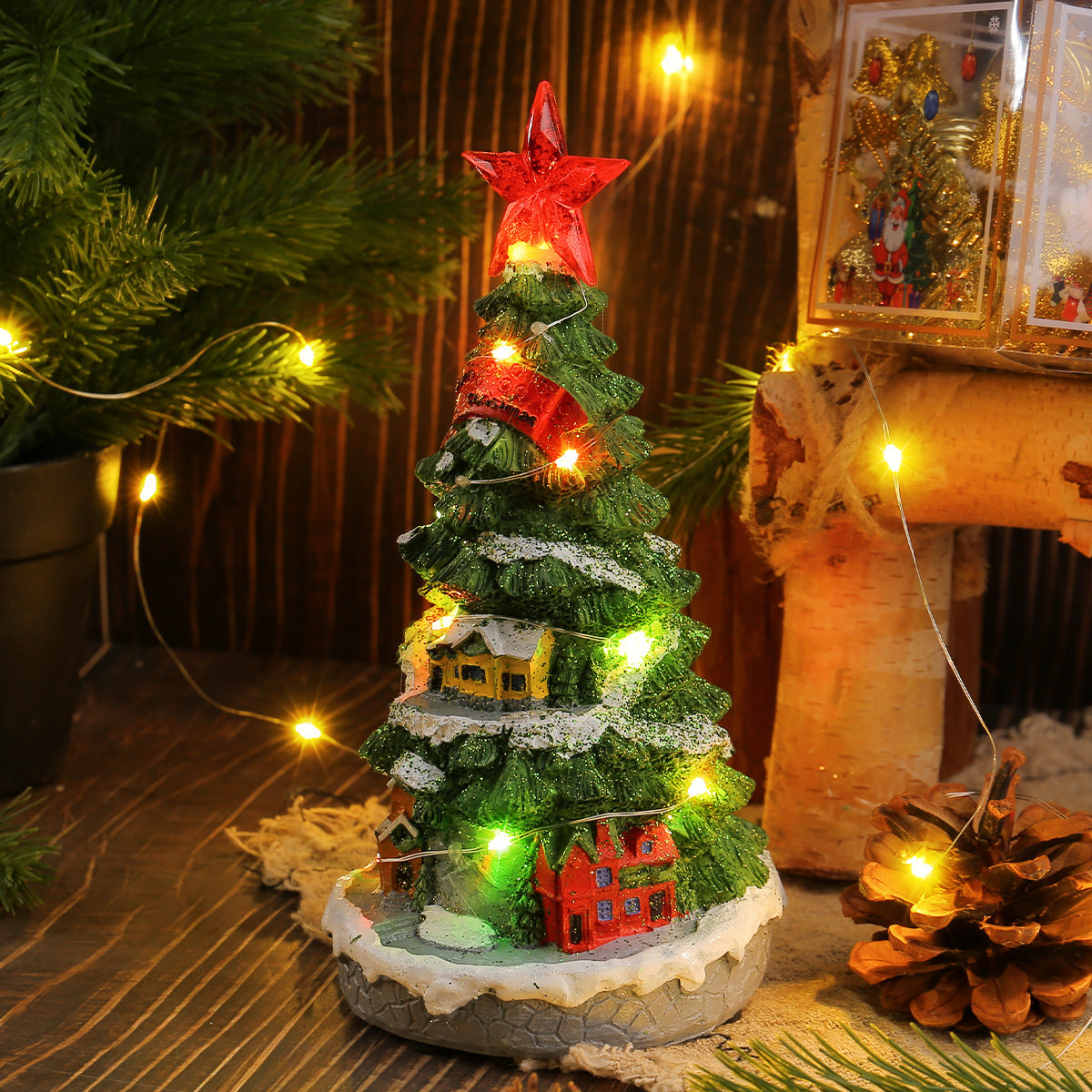 Christmas Tree Music Box