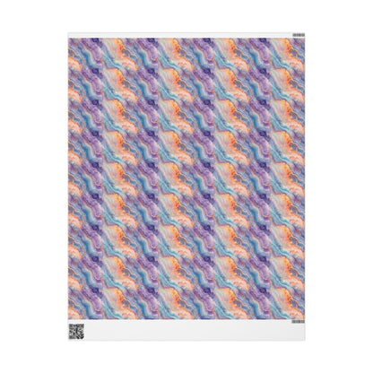 Dreamwave Marble Wrapping Paper