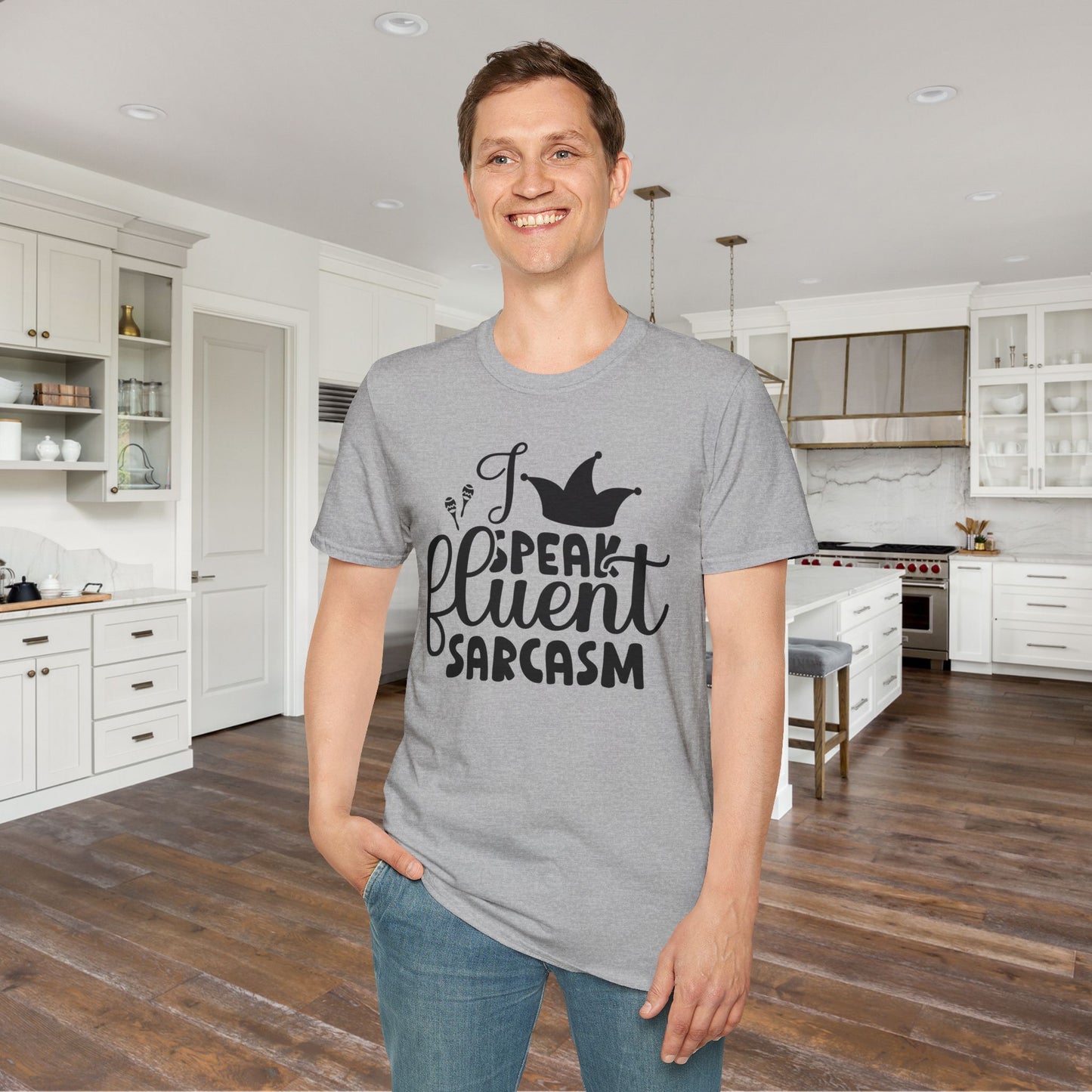 I Speak Fluent Sarcasm Adult T-shirt