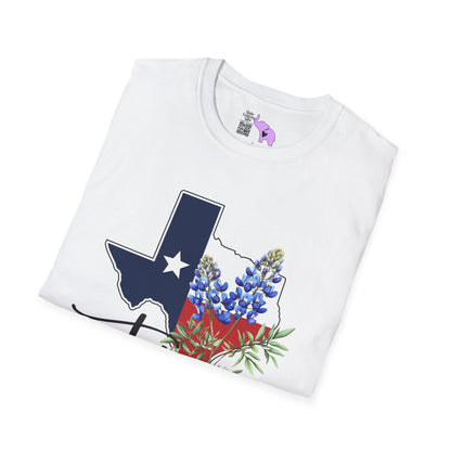 Texas Bluebonnets Adult T-shirt