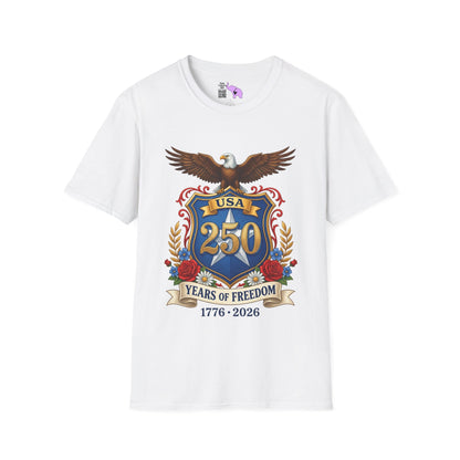USA 250 Years of Freedom Adult T-shirt