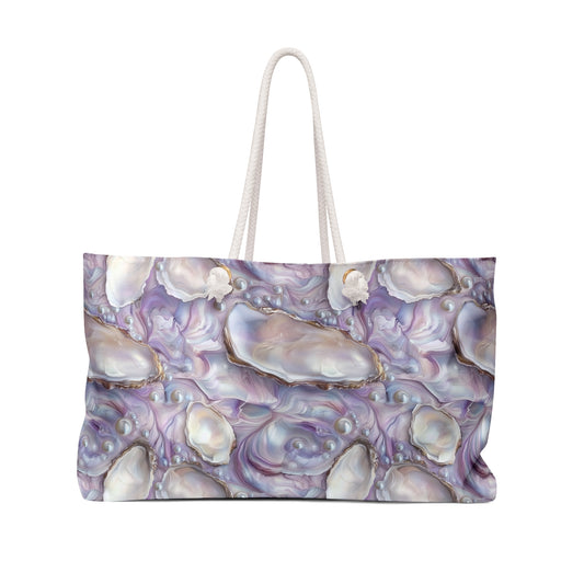 Purple Opalescent Dreams Weekender Bag