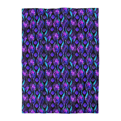 Celestial Glass Microfiber Duvet Cover