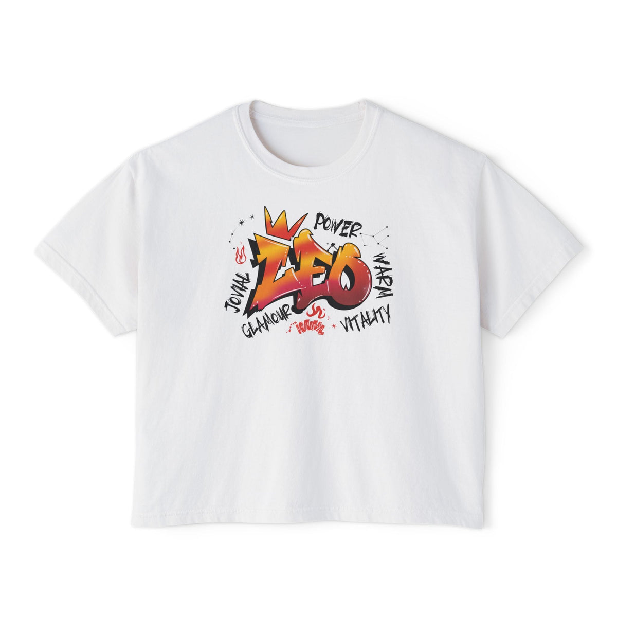 Leo Street Art Women's Boxy Tee