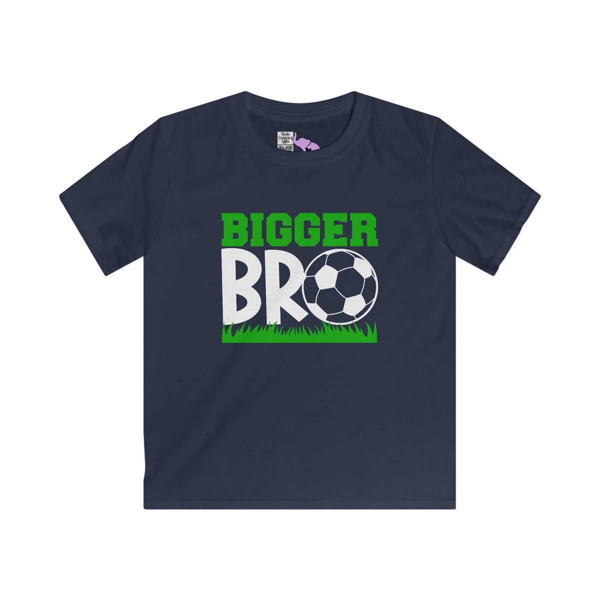 Bigger Bro (Soccer Ball) Youth Softstyle Tee