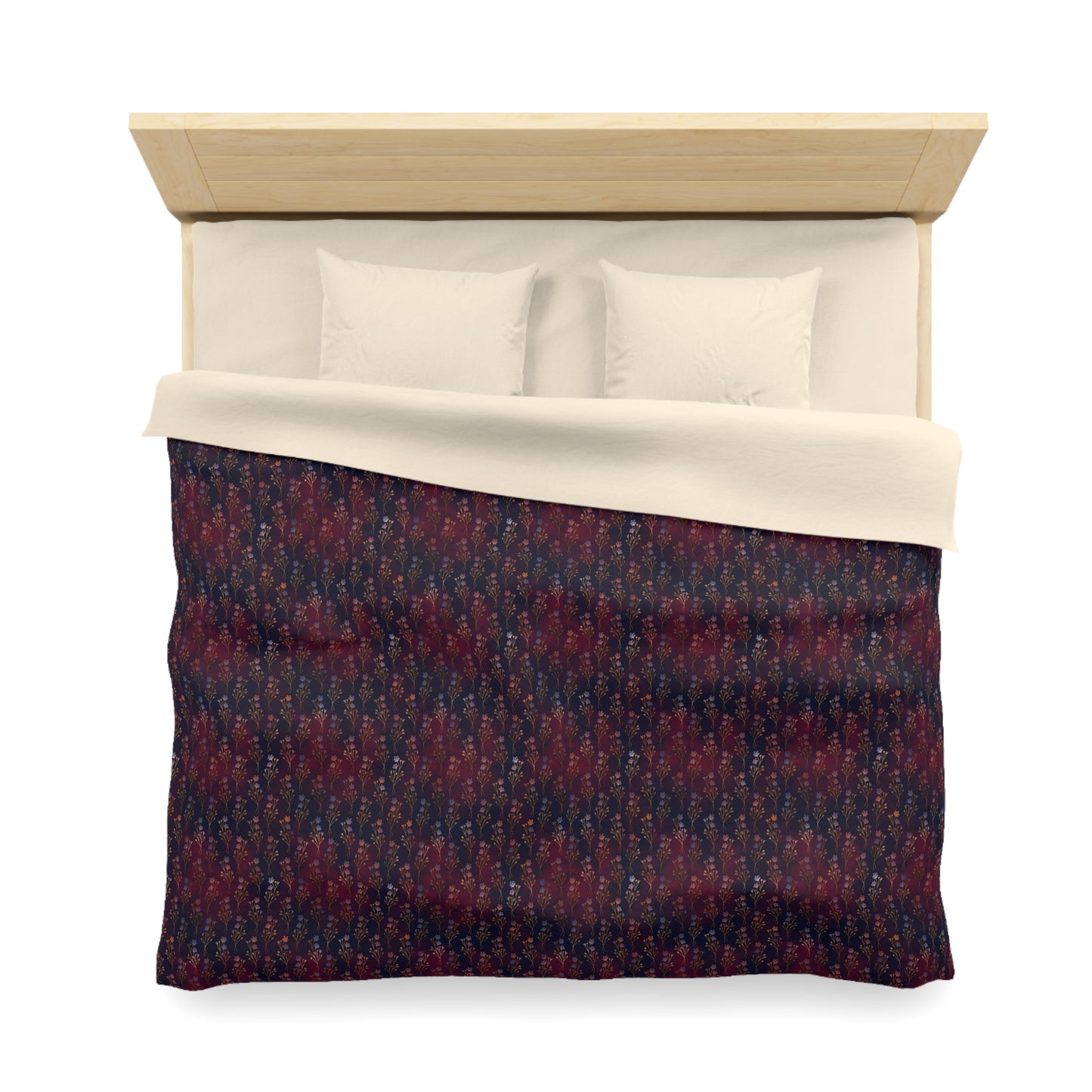 Golden Grove Midnight Microfiber Duvet Cover