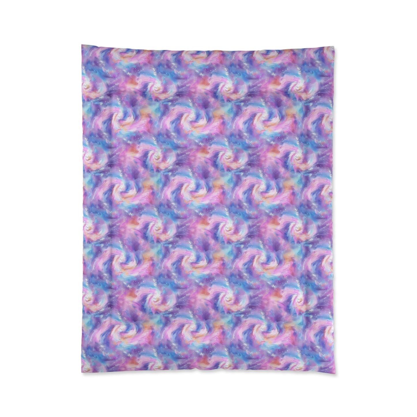 Pastel Cloud Color Swirl Comforter