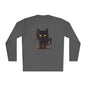 Black Kitten Adult Long Sleeve Tee