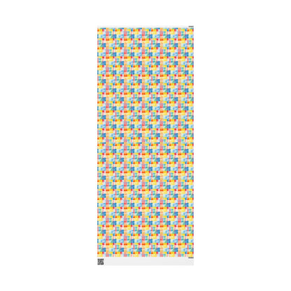 Mosaic Meadows Wrapping Paper