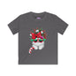 White Candy Cane Kitten Youth Softstyle Tee