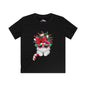 White Candy Cane Kitten Youth Softstyle Tee