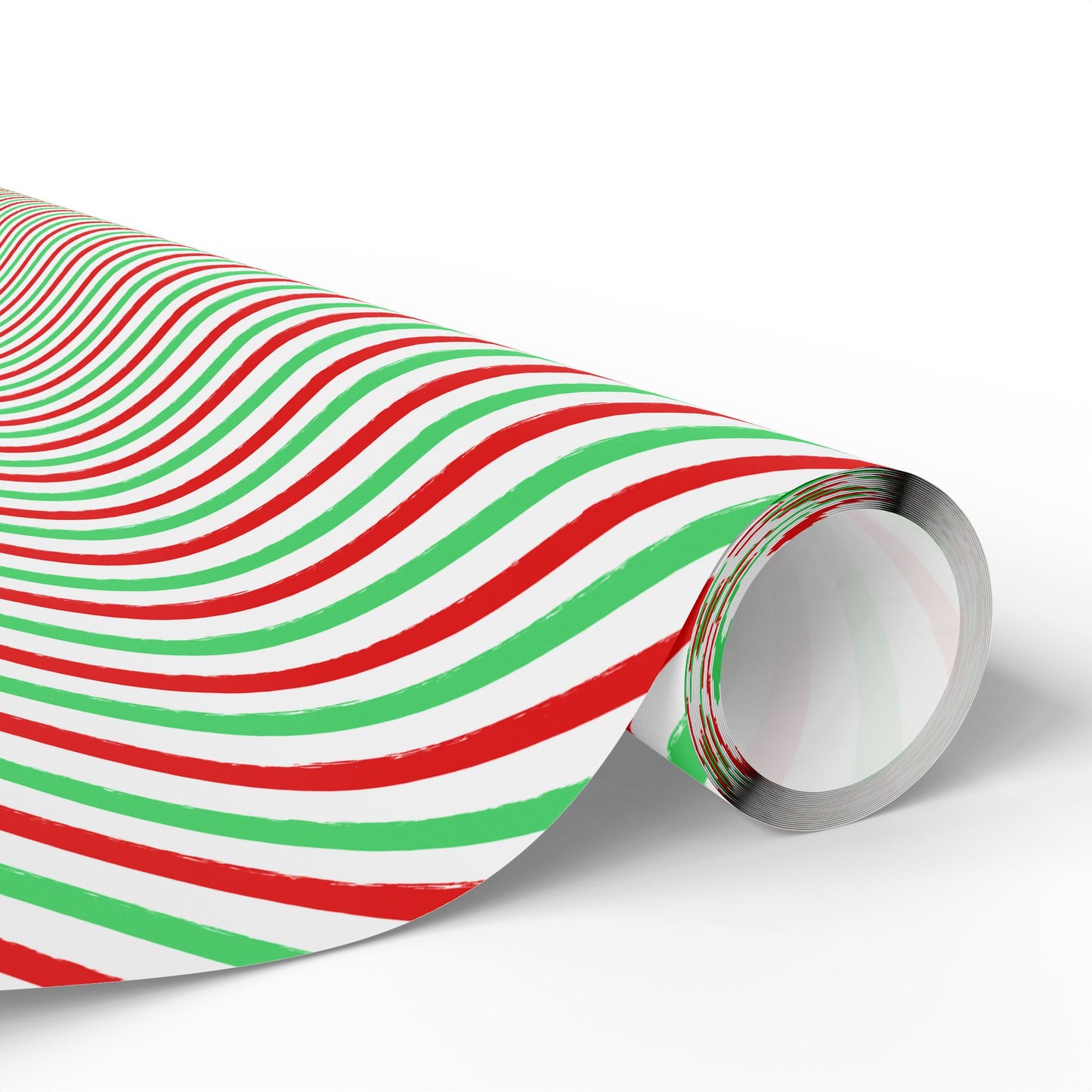 Merry & Bright Lines Wrapping Paper