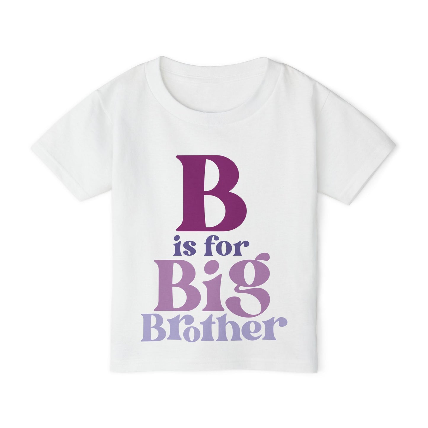 B is for Big Brother Heavy Cotton™ Toddler T-shirt