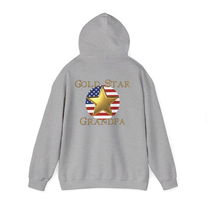 Gold Star Grandpa Heavy Blend™ Hooded Sweatshirt