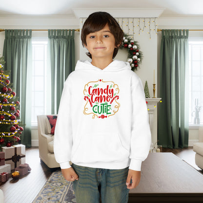 Candy Cane Cutie Youth Hoodie