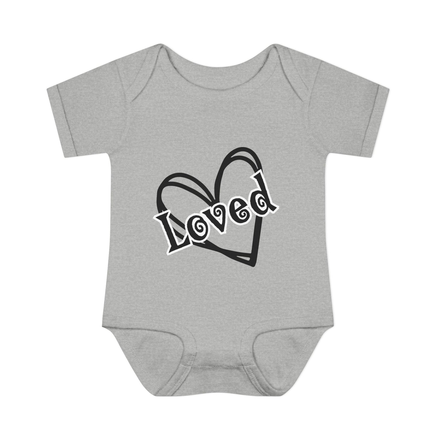 Loved Infant Baby Rib Bodysuit