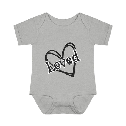Loved Infant Baby Rib Bodysuit