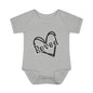 Loved Infant Baby Rib Bodysuit