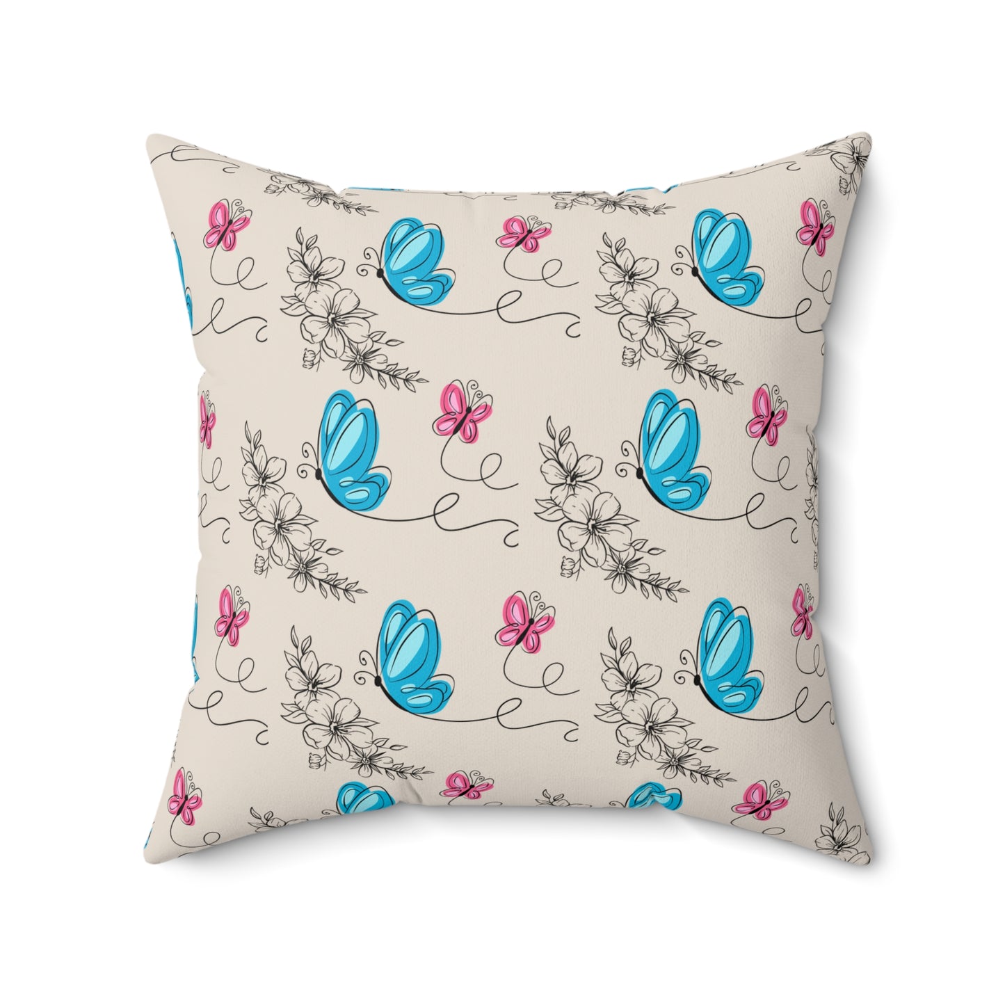 Butterfly Doodles Duvet Bedding Set