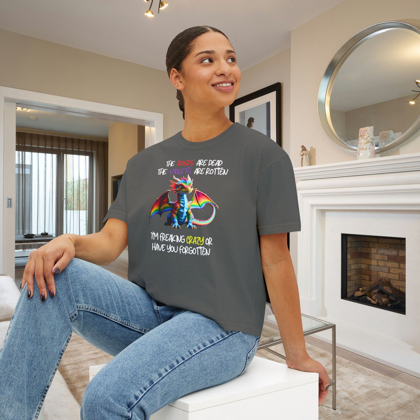 The Roses Are Dead... Women's Boxy Tee