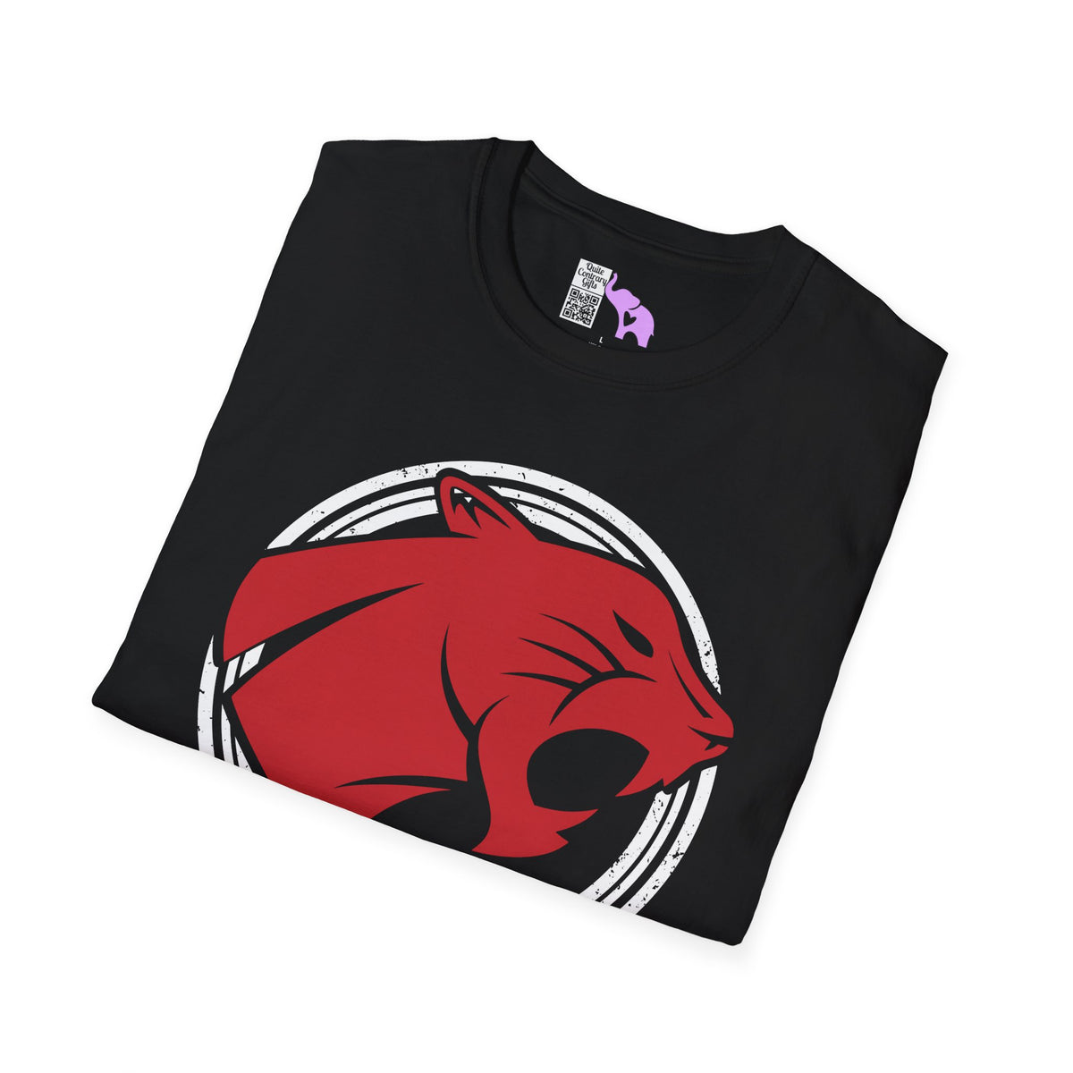 Panthers Circle Adult T-shirt