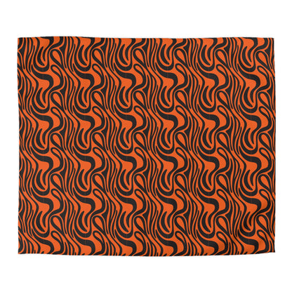 Tiger Stripes Microfiber Duvet Cover