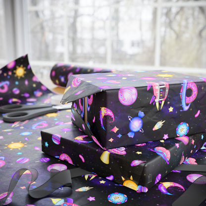Cosmic Recess Wrapping Paper