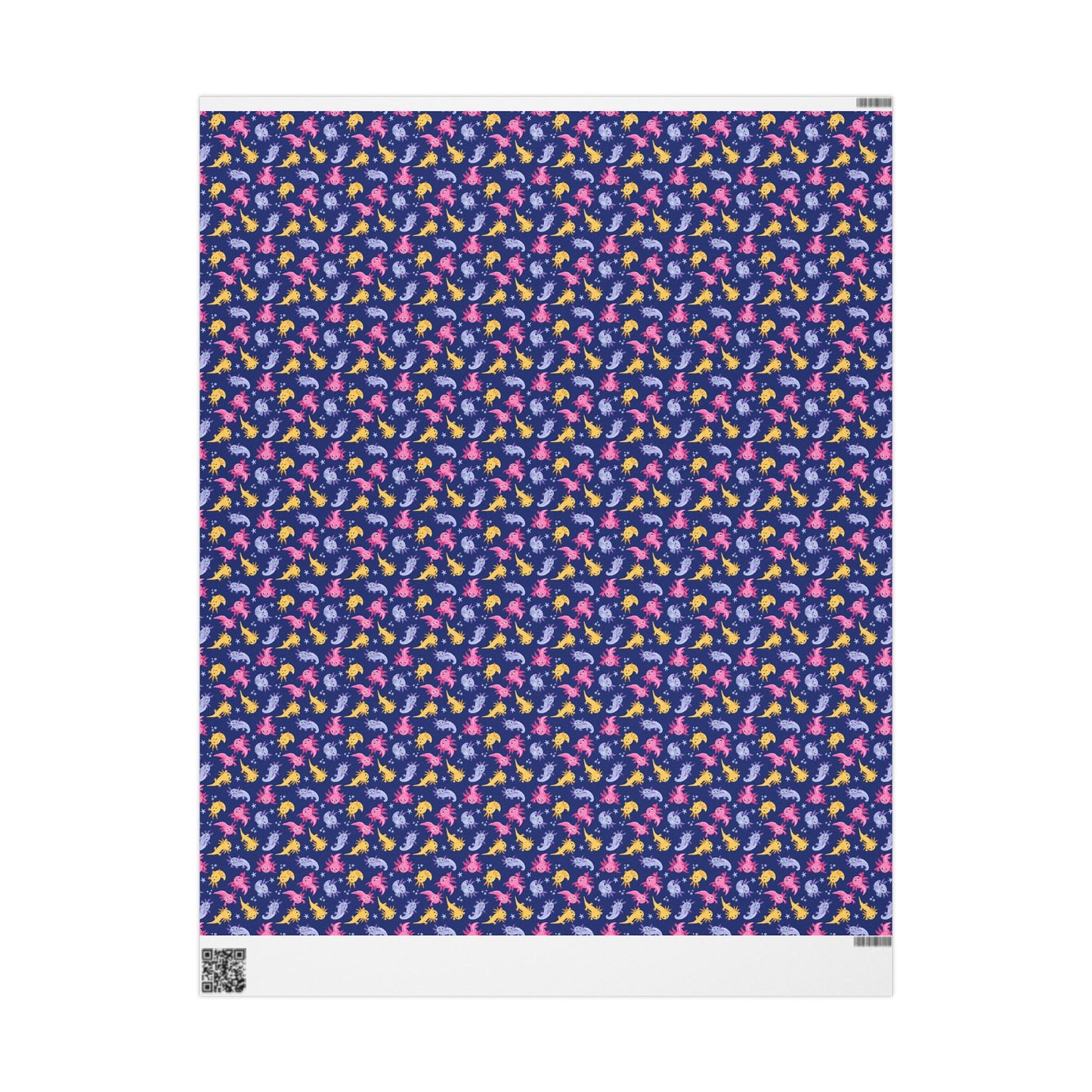 Axolotl Lagoon Wrapping Paper