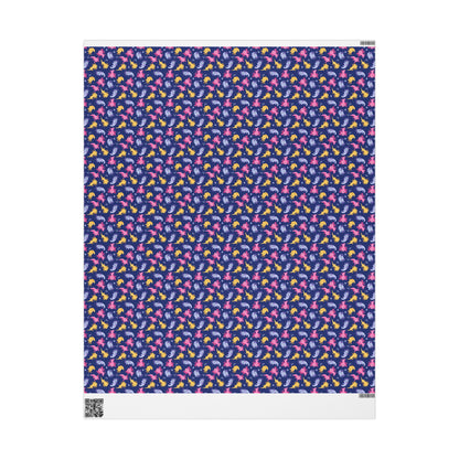 Axolotl Lagoon Wrapping Paper
