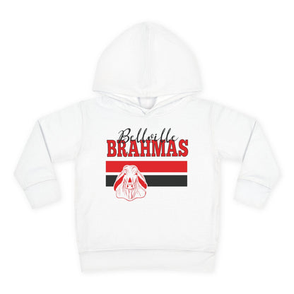 Ballville Brahmas w/Mascot & Stripes Toddler Hoodie