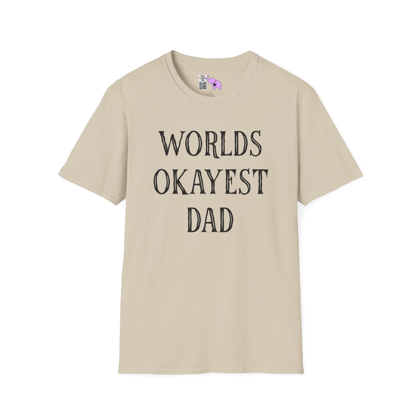 Worlds Okayest Dad Adult T-shirt