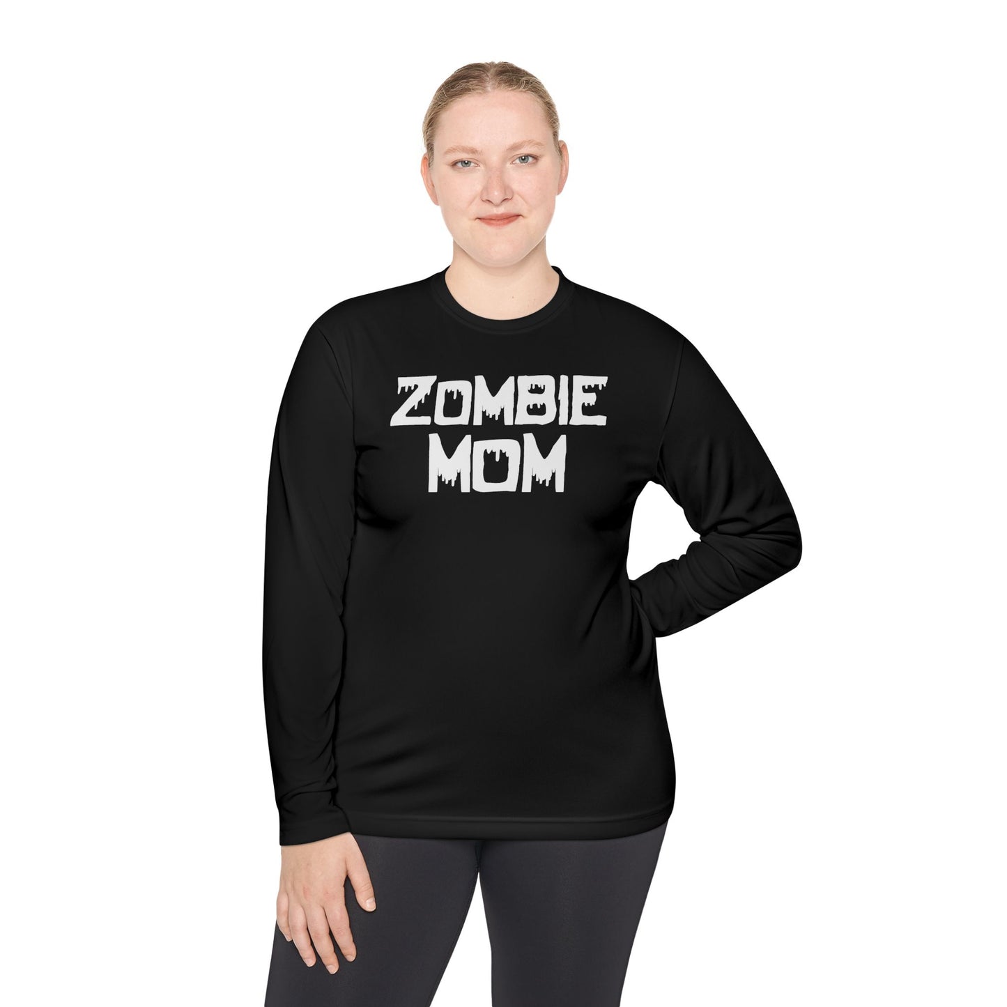 ""Zombie Mom Adult Long Sleeve Tee