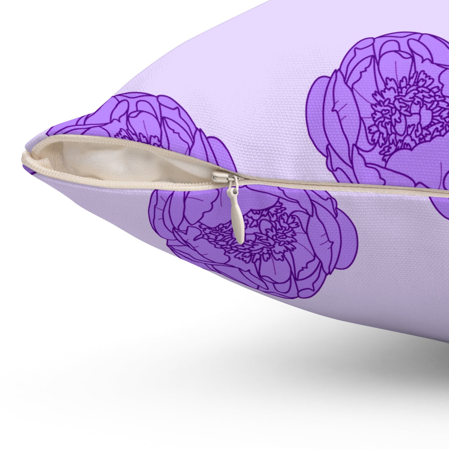 Lilac Mist Peonies Basic Bedding Set