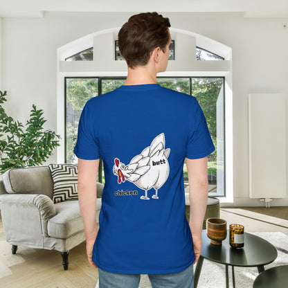 Guess What? Chicken Butt Adult T-shirt