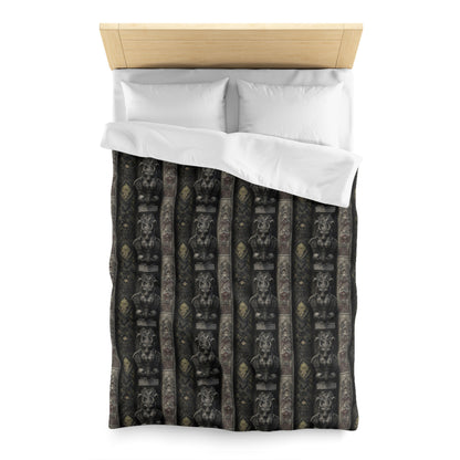 Guardians of the Spire Microfiber Duvet Cover