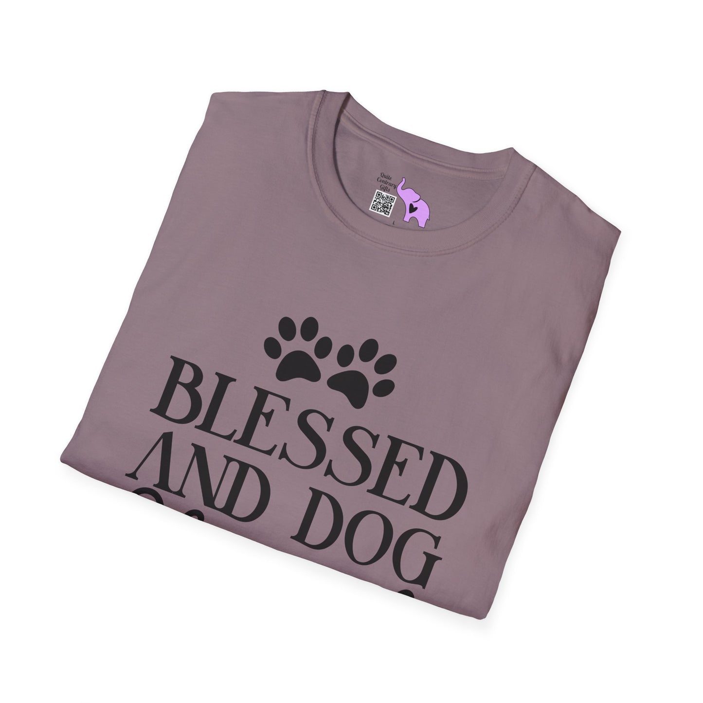 Blessed And Dog Obsessed Adult T-shirt
