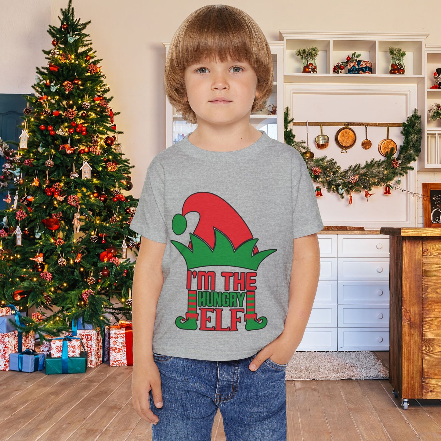 I'm The Hungry Elf Heavy Cotton™ Toddler T-shirt