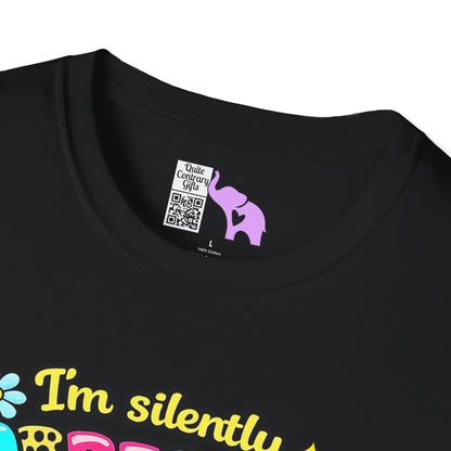 I'm Silently Correcting Your Grammar (Colorful) Adult T-shirt