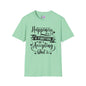 Happiness is a Function of Accepting What Is Adult T-shirt